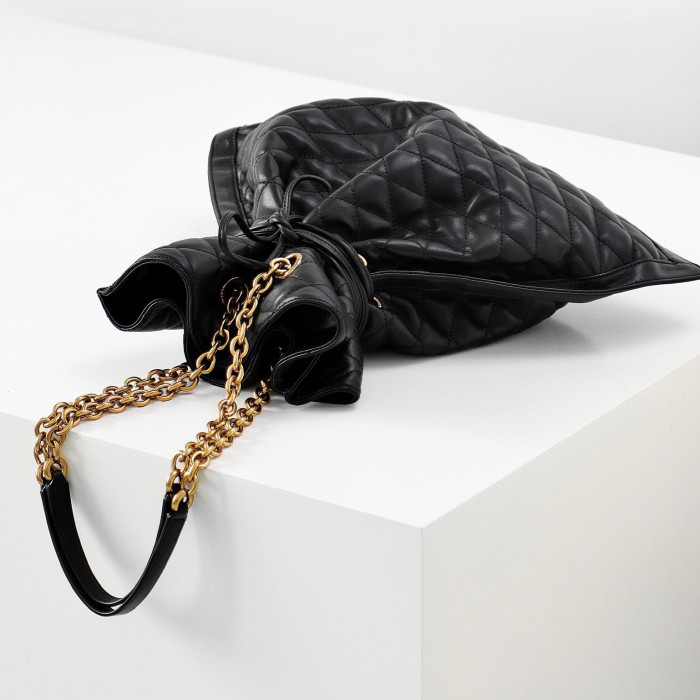 Saint Laurent NIGO Chain Lattice Leather Tote Bag #nigo21637