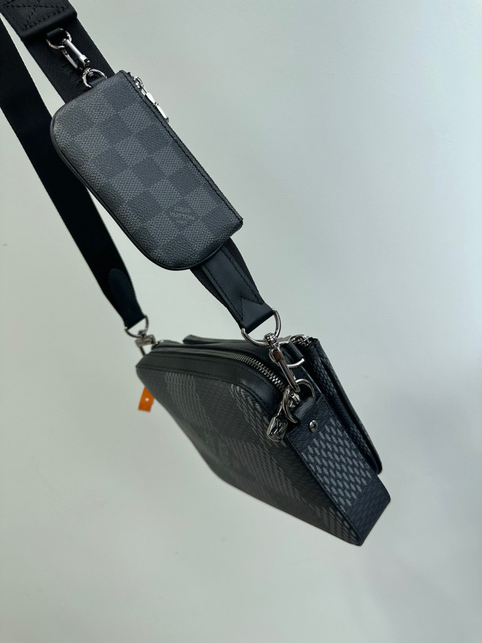 Louis Vuitton NIGO Three In One Diagonal Span Bag Bags #nigo94775