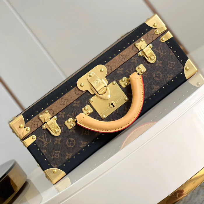 Louis Vuitton Old Flower and Yellow Flower 40cm Hard Box Bag Bags #nigo52314
