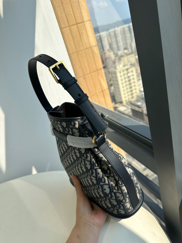 Dior NIGO Cloth Printed Bucket Tote Bag #nigo57925
