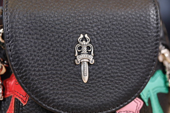 Chrome Hearts NIGO Women's Small Leather Backpack Bag #nigo94258