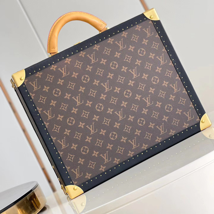 Louis Vuitton Old Flower and Yellow Flower 40cm Hard Box Bag Bags #nigo52314