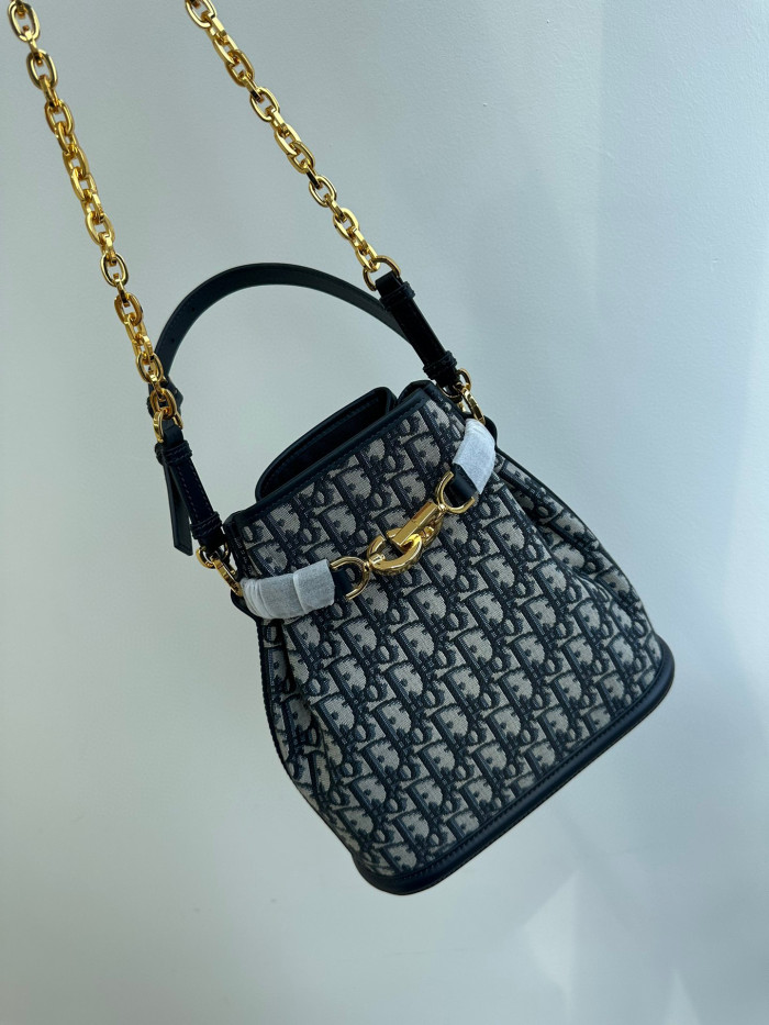 Dior NIGO Cloth Printed Bucket Tote Bag #nigo57925