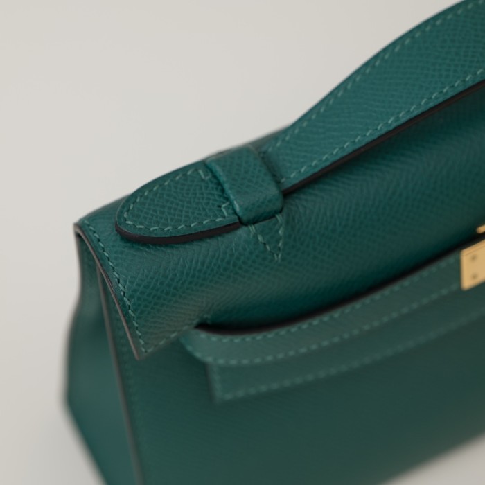 Hermès NIGO Solid Color Leather Clutch Bag #nigo96169