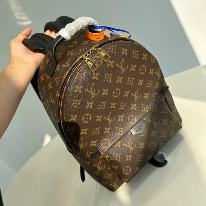 Louis Vuitton NIGO Leather Brown Backpack Bag #nigo57481