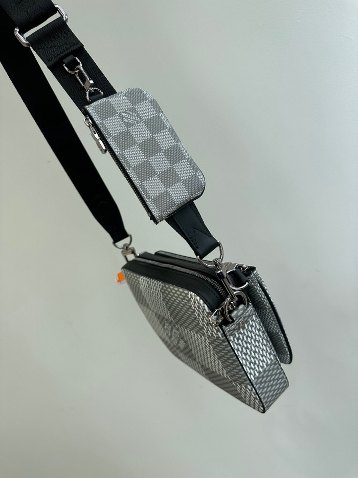 Louis Vuitton NIGO Three In One Diagonal Span Bag Bags #nigo94775