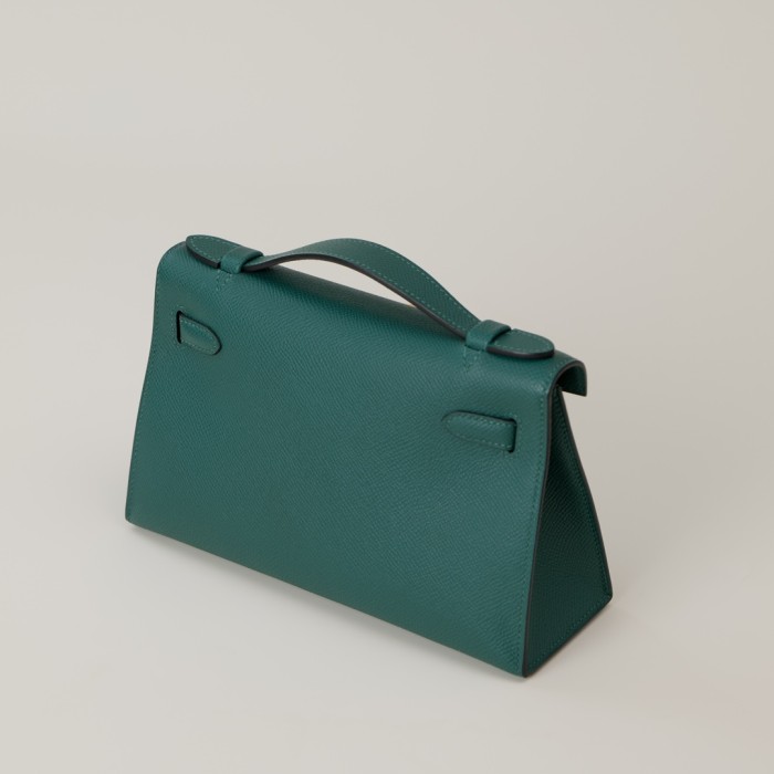Hermès NIGO Solid Color Leather Clutch Bag #nigo96169