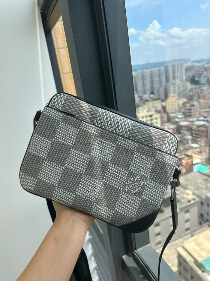 Louis Vuitton NIGO Three In One Diagonal Span Bag Bags #nigo94775