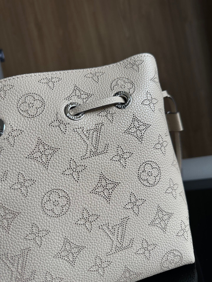 Louis Vuitton NIGO Leather Printed Chain Bucket Bag  #nigo58116