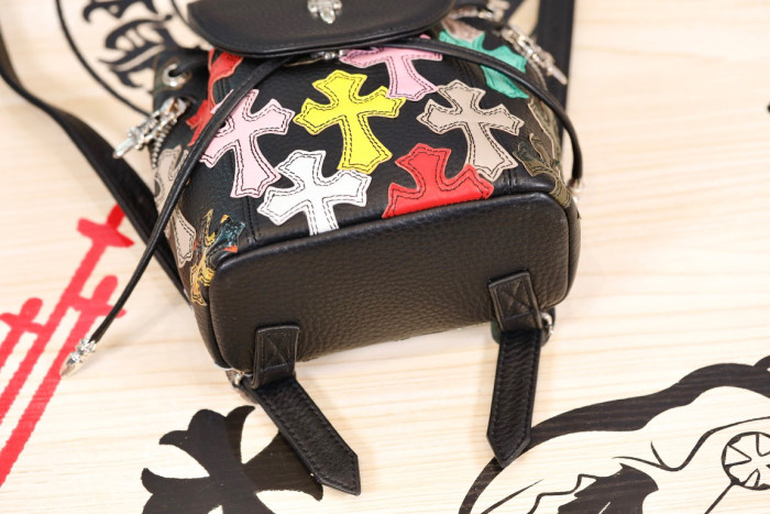 Chrome Hearts NIGO Women's Small Leather Backpack Bag #nigo94258