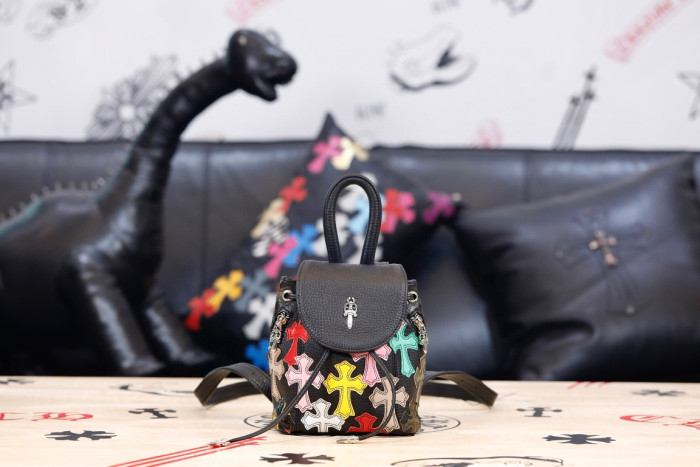 Chrome Hearts NIGO Women's Small Leather Backpack Bag #nigo94258