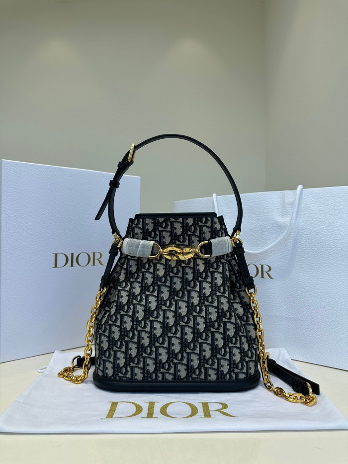 Dior NIGO Cloth Printed Bucket Tote Bag #nigo57925