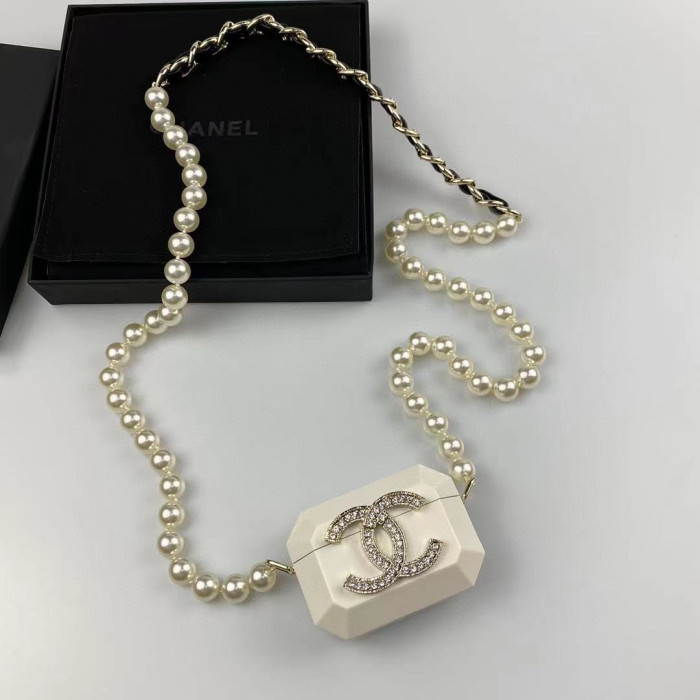 Chanel necklace bag headphone case Box #nigo29181