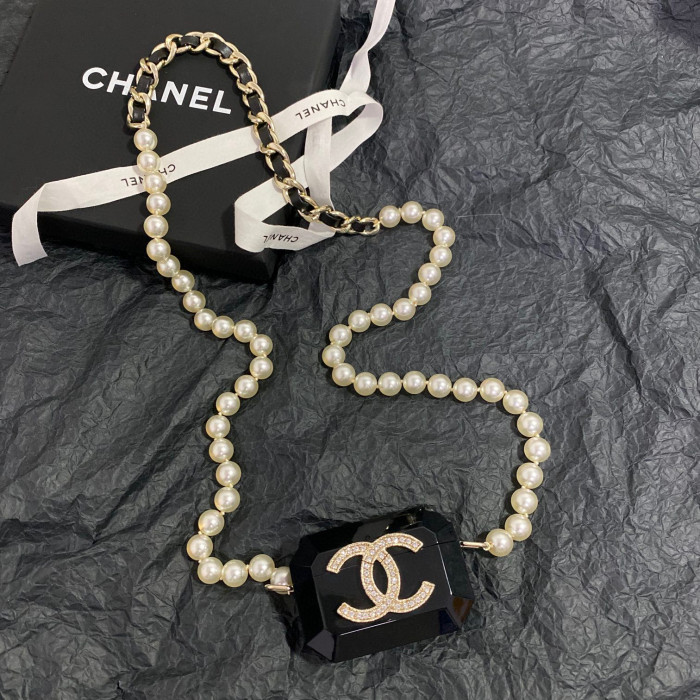 Chanel necklace bag headphone case Box #nigo29181