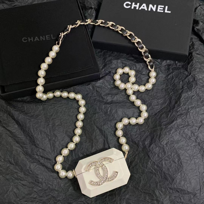 Chanel necklace bag headphone case Box #nigo29181