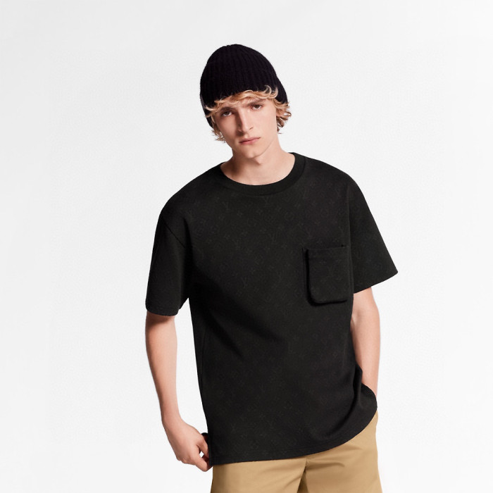 Louis Vuitton Cotton Pocket Short Sleeve T-Shirt #nigo96181