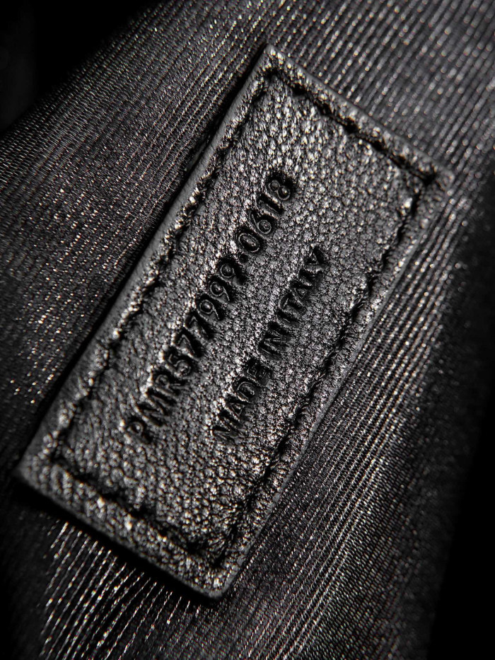 SAINT LAURENT Leather Chain Carrying Crossbody Bag #nigo21649
