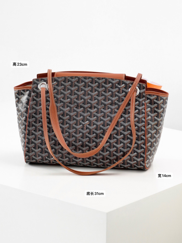 Goyard  Leather Printed Large Capacity Portable Bag #nigo21648