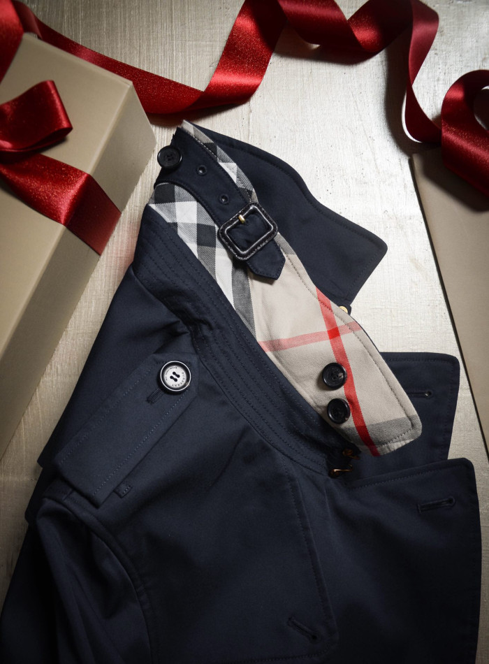 Burberry Men's Long Double Breasted Trench Coat #nigo96218