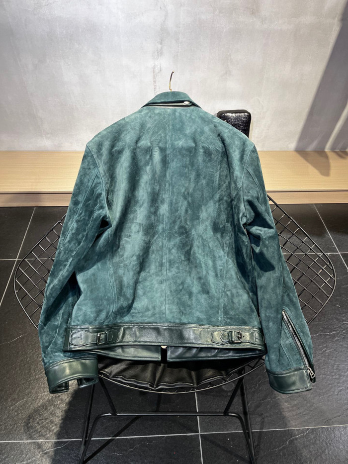 Tom Ford Suede Zip Lapel Jacket #nigo96185