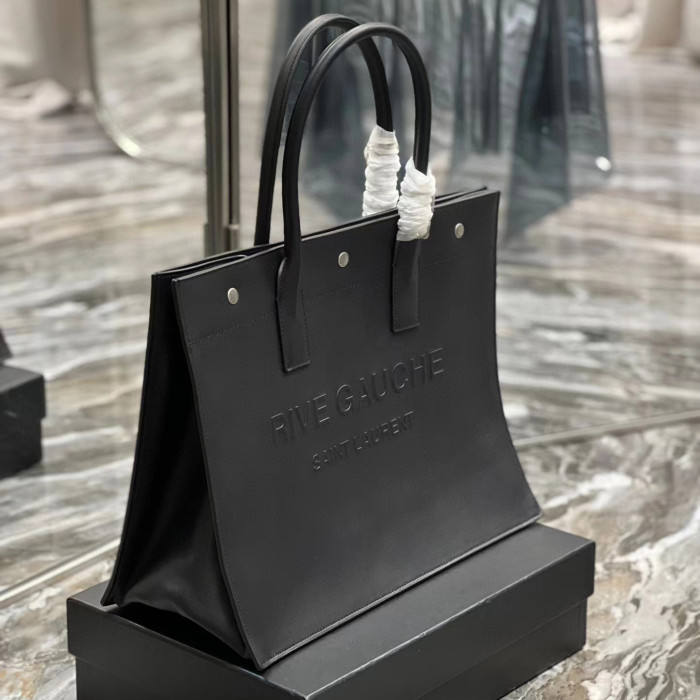 SAINT LAURENT Leather Bag Casual Square Handbag Bags #nigo52414