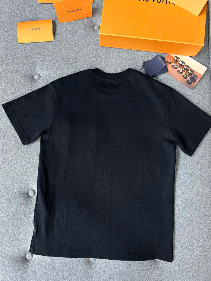 Louis Vuitton Cotton Pocket Short Sleeve T-Shirt #nigo96181
