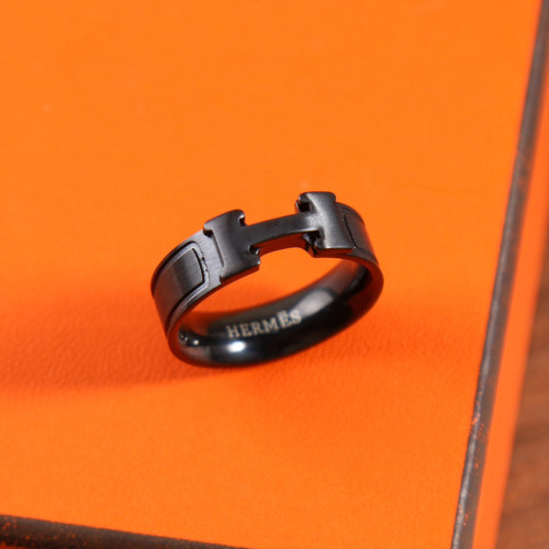 Hermès Frosted Black Ring #nigo96214