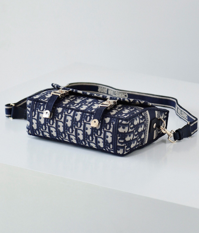 Dior Canvas Shoulder Strap Printed Bag #nigo21657