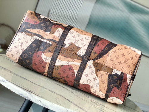 Louis Vuitton Leather Handbag Travel Bag Bags #nigo96194