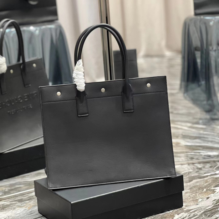 SAINT LAURENT Leather Bag Casual Square Handbag Bags #nigo52414