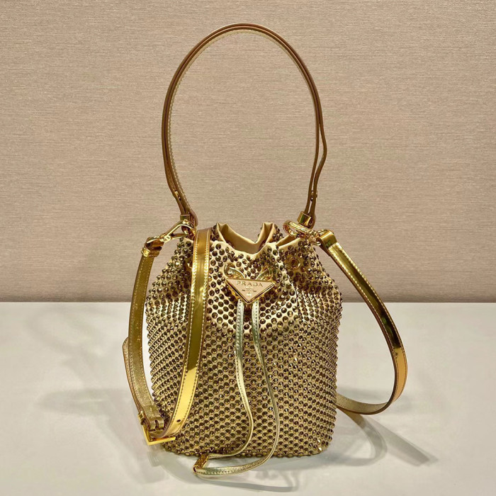 Prada Full Diamond Crystal Bag Storage Shoulder Bags #nigo52411