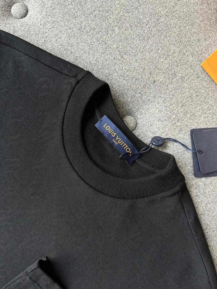 Louis Vuitton Cotton Pocket Short Sleeve T-Shirt #nigo96181