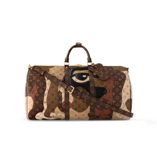 Louis Vuitton Leather Handbag Travel Bag Bags #nigo96194