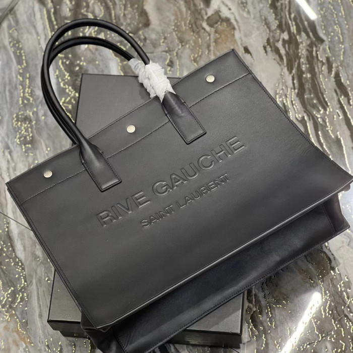 SAINT LAURENT Leather Bag Casual Square Handbag Bags #nigo52414