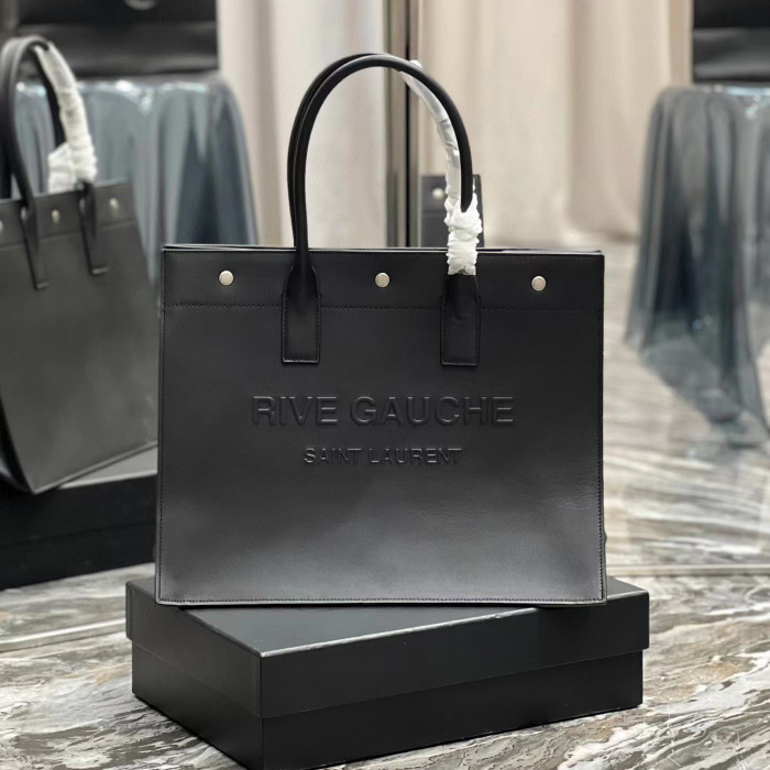 SAINT LAURENT Leather Bag Casual Square Handbag Bags #nigo52414