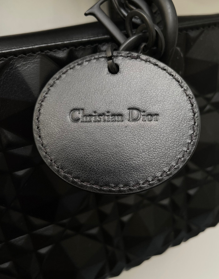 Dior Lady D-joy Black Rectangular Fashionable Portable Bag #nigo21655