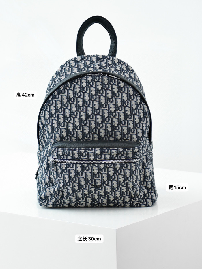 Dior Oblique Printed Backpack #nigo21653