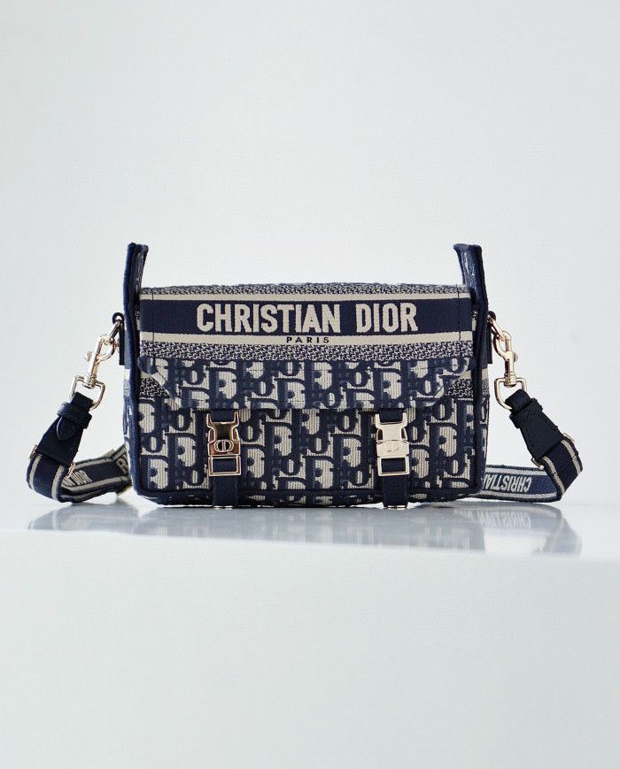 Dior Canvas Shoulder Strap Printed Bag #nigo21657