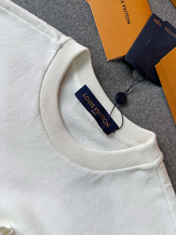 Louis Vuitton Cotton Pocket Short Sleeve T-Shirt #nigo96181