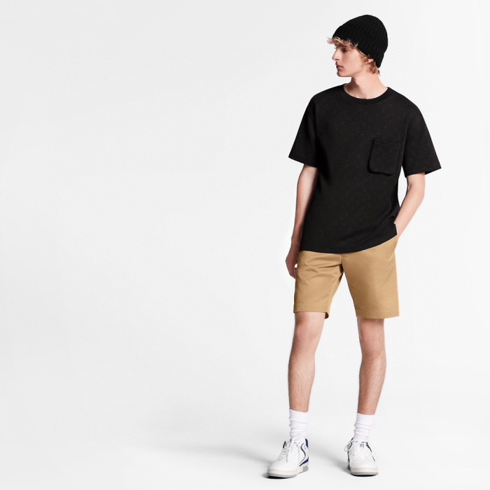 Louis Vuitton Cotton Pocket Short Sleeve T-Shirt #nigo96181