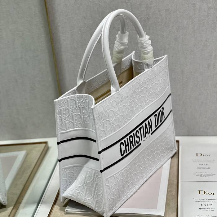 DIOR Hollow Embossed Logo Leather Bag Bags #nigo4457