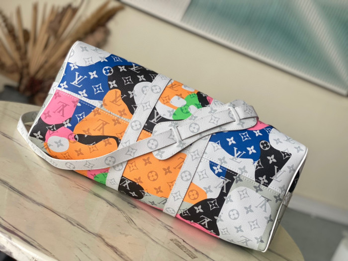 Louis Vuitton Copy Leather Handbag Travel Bag Bags #nigo96195