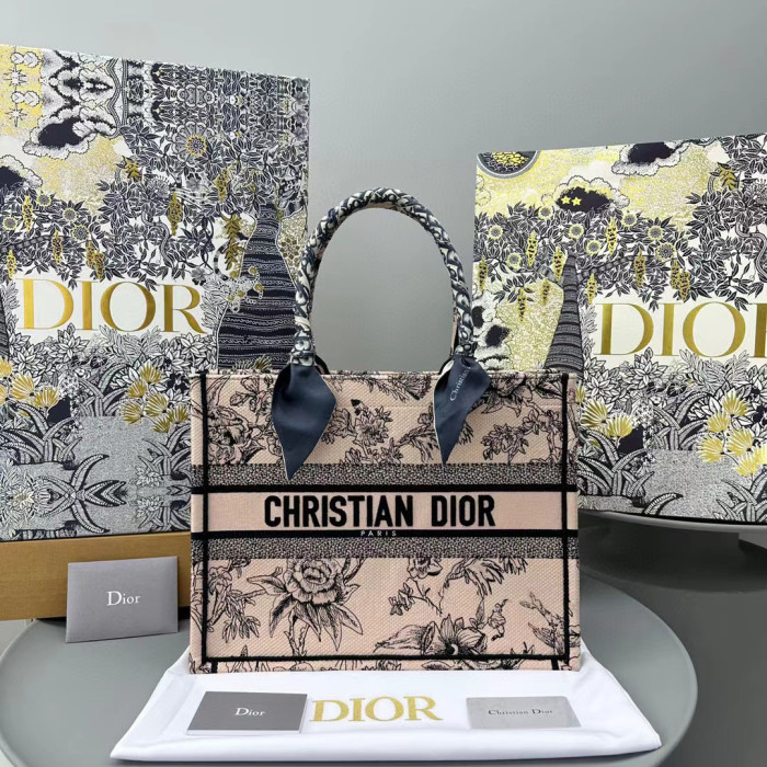 DIOR Canvas Portable Square Tote Bag Bags #nigo56244