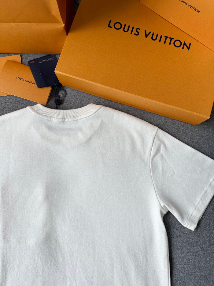 Louis Vuitton Cotton Pocket Short Sleeve T-Shirt #nigo96181