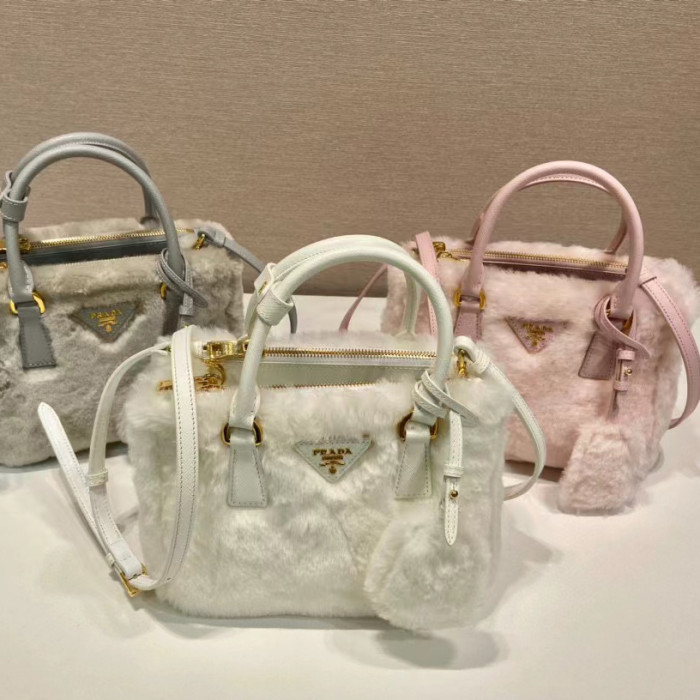 Prada Plush Shoulder Handbag Bags #nigo56459