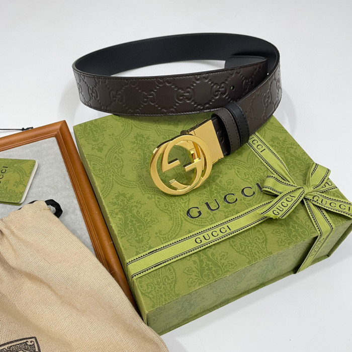 Gucci Logo Belt With Metal Buckle #nigo96233