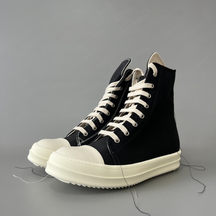 Rick Owens Pink High Top Canvas Shoes Ngvp #nigo6385