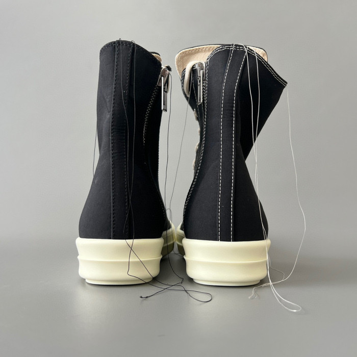 Rick Owens Pink High Top Canvas Shoes Ngvp #nigo6385