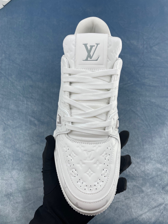 Louis Vuitton White Sports Casual Shoes And Board Shoes #nigo21671