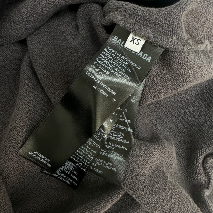 Balenciaga Washed Tie-Dye Hooded Sweatshirt Pullover #nigo96232
